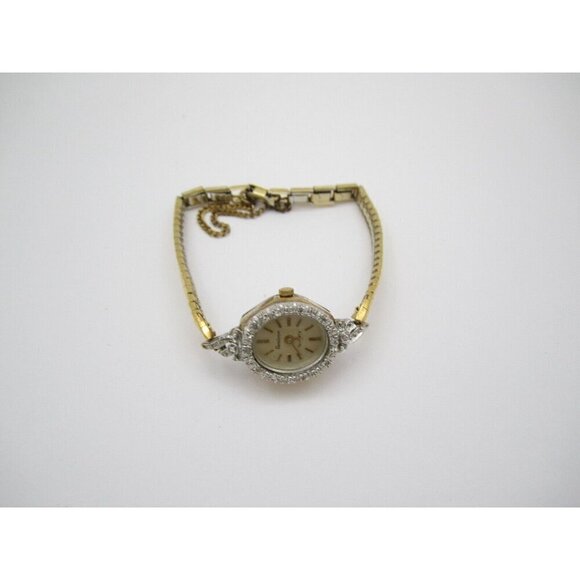 Women Armitron Diamond Quartz WR Analog 16mm Dial Watch (G993) "New Battery" - Picture 7 of 7